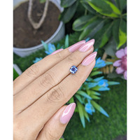 1.09 Ct. Blue Sapphire from Ceylon (Sri Lanka) Life Style