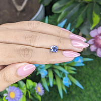 1.09 Ct. Blue Sapphire from Ceylon (Sri Lanka) Life Style