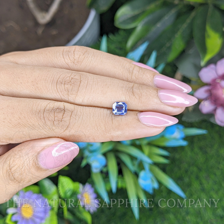 1.09 Ct. Blue Sapphire from Ceylon (Sri Lanka)