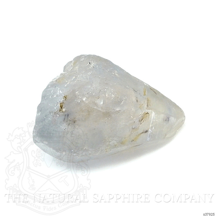14.61 Ct. Bluish Grey Sapphire Crystal from Ceylon (Sri Lanka)