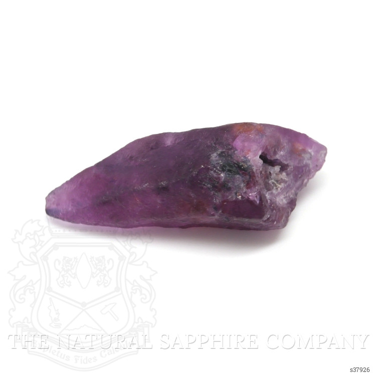 55.87 Ct. Pinkish Purple Sapphire Crystal from Ceylon (Sri Lanka)