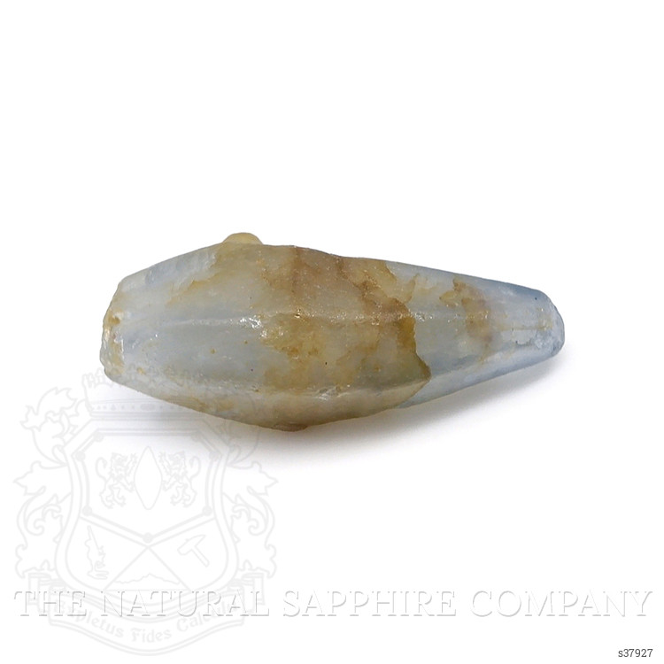 17.30 Ct. Bi Color Sapphire Crystal from Ceylon (Sri Lanka)