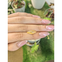 3.72 Ct. Yellow Sapphire Crystal from Ceylon (Sri Lanka) Life Style