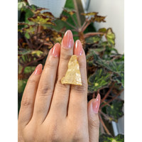 45.41 Ct. Yellow Sapphire Crystal from Ceylon (Sri Lanka) Life Style