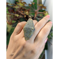 105.03 Ct. Grey Sapphire Crystal from Ceylon (Sri Lanka) Life Style