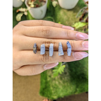 15.41 Ct. Blue Sapphire Crystal from Ceylon (Sri Lanka) Life Style