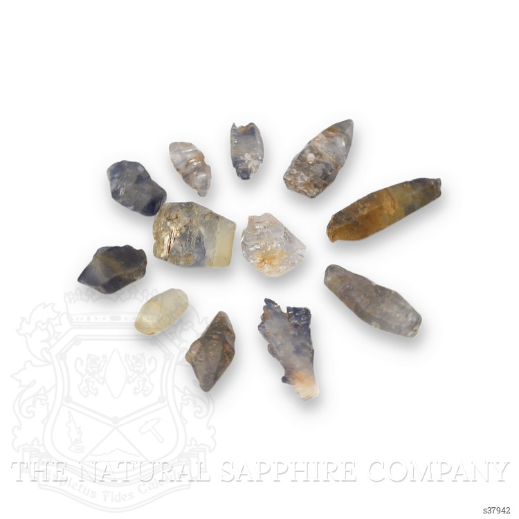 67.40 Ct. Multi Color Sapphire Crystal from Ceylon (Sri Lanka)