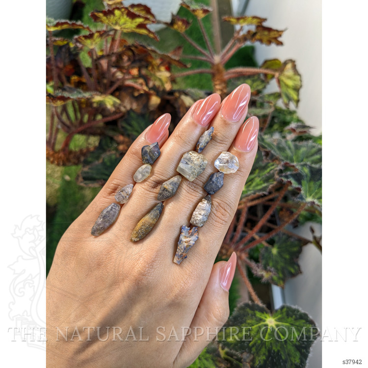 67.40 Ct. Multi Color Sapphire Crystal from Ceylon (Sri Lanka)