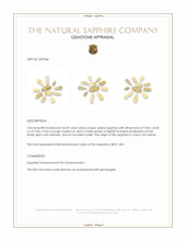 54.49 Ct. Yellow Sapphire Crystal from Ceylon (Sri Lanka) Appraisal