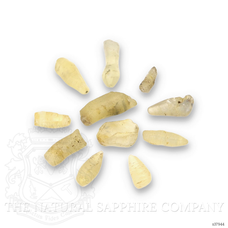 54.49 Ct. Yellow Sapphire Crystal from Ceylon (Sri Lanka)