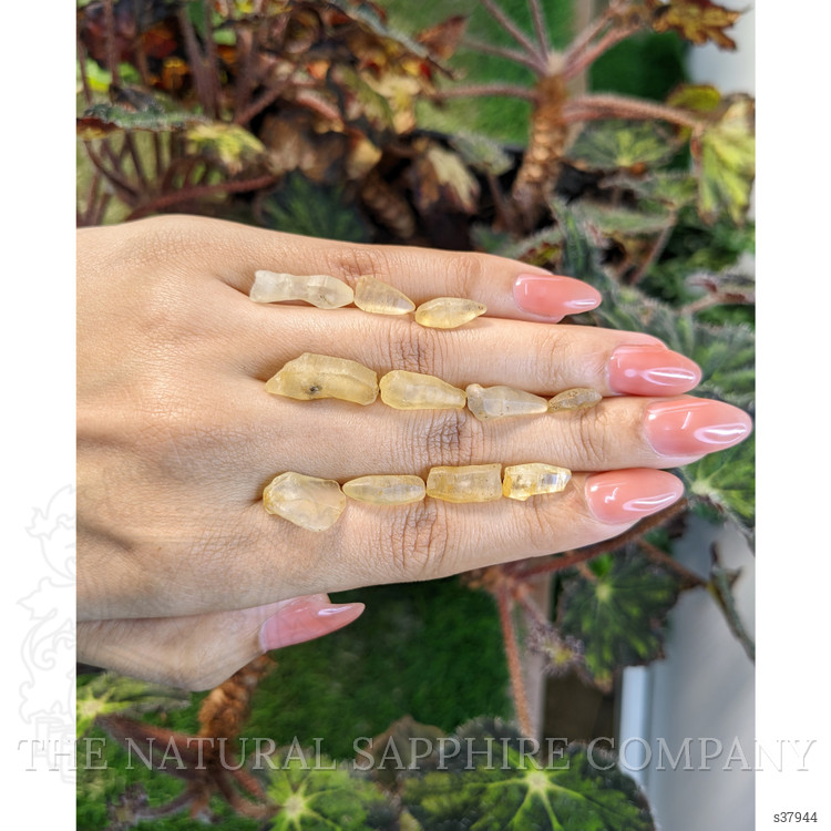 54.49 Ct. Yellow Sapphire Crystal from Ceylon (Sri Lanka)