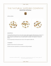 87.76 Ct. Yellow Sapphire Crystal from Ceylon (Sri Lanka) Appraisal