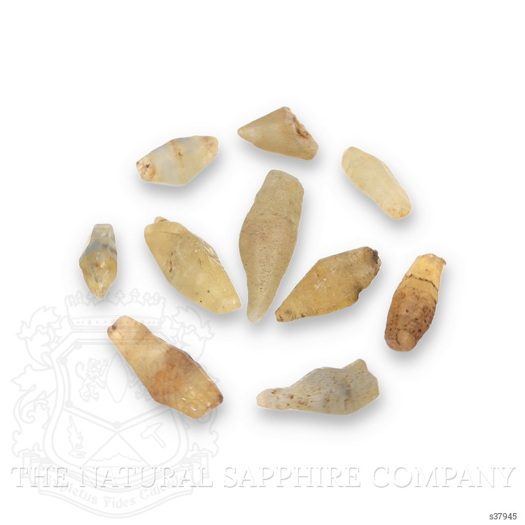 87.76 Ct. Yellow Sapphire Crystal from Ceylon (Sri Lanka)