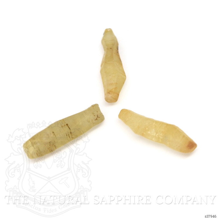 25.33 Ct. Yellow Sapphire Crystal from Ceylon (Sri Lanka)