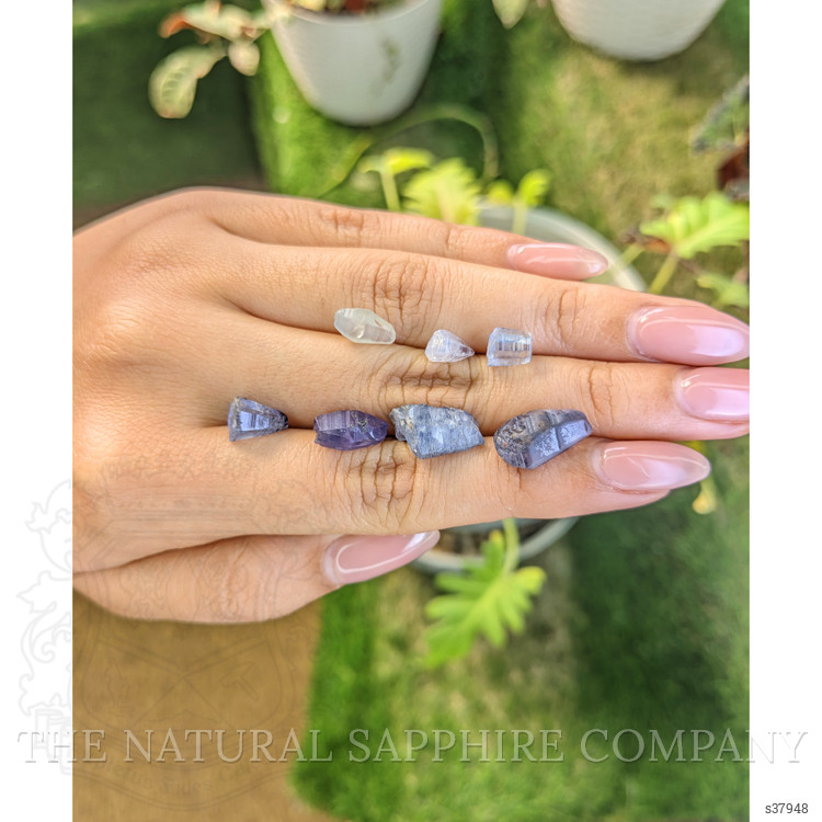 28.37 Ct. Multi Color Sapphire Crystal from Ceylon (Sri Lanka)
