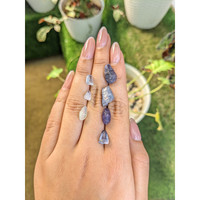 28.37 Ct. Multi Color Sapphire Crystal from Ceylon (Sri Lanka) Life Style