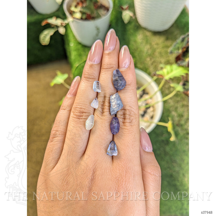 28.37 Ct. Multi Color Sapphire Crystal from Ceylon (Sri Lanka)