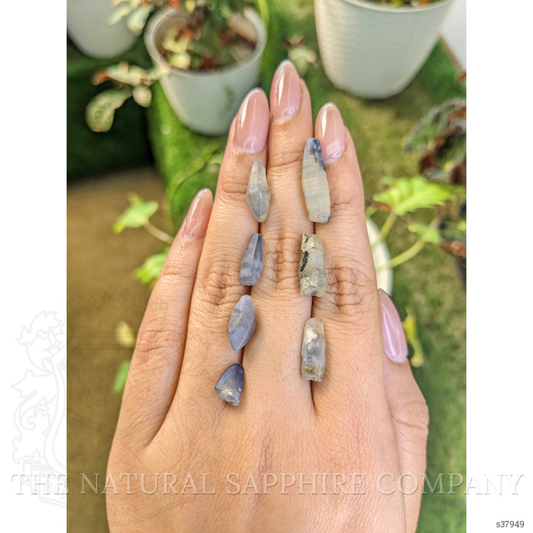 39.89 Ct. Multi Color Sapphire Crystal from Ceylon (Sri Lanka)