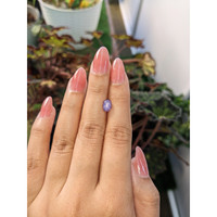 1.73 Ct. Bluish Purple Star Sapphire from Ceylon (Sri Lanka) Life Style