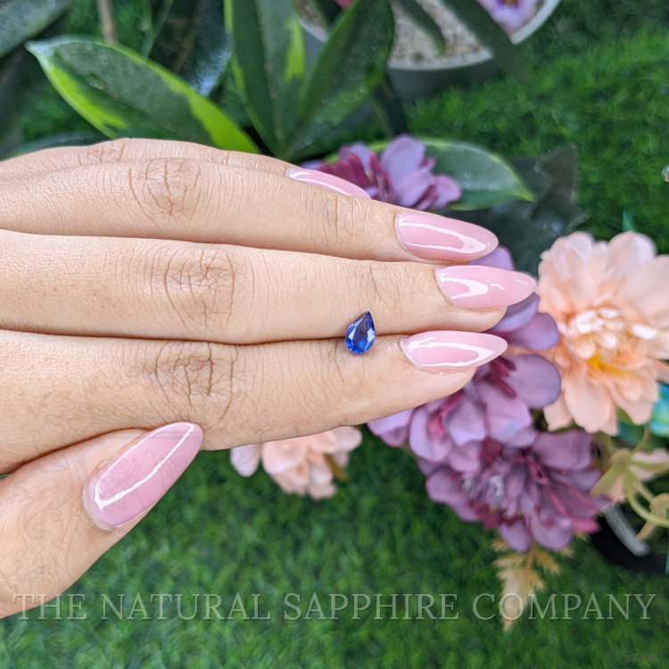 0.70 Ct. Blue Sapphire from Ceylon (Sri Lanka)