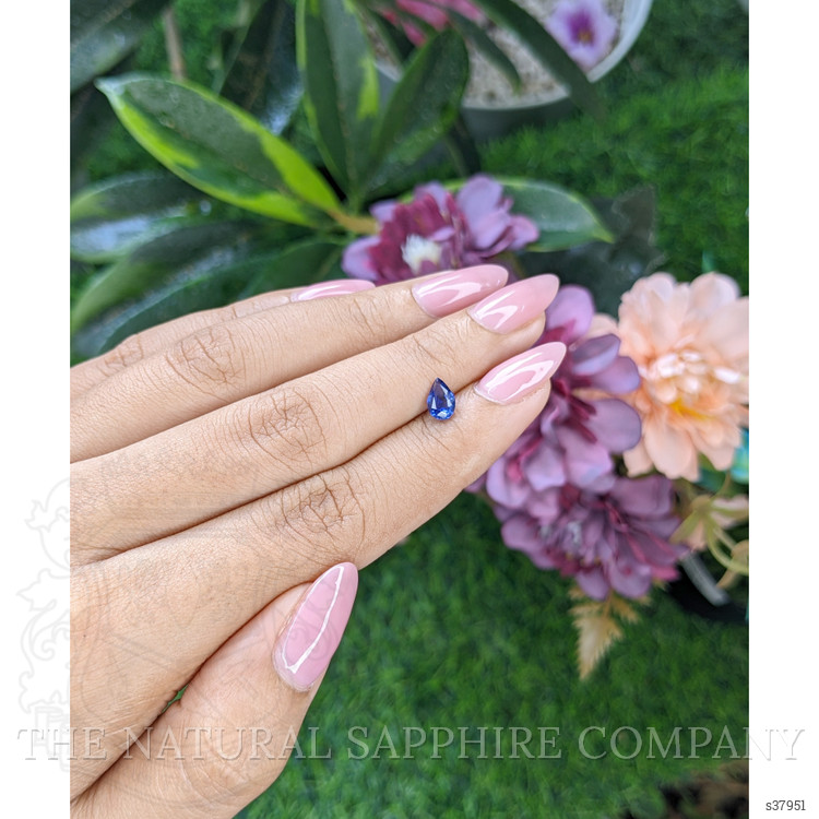 0.70 Ct. Blue Sapphire from Ceylon (Sri Lanka)