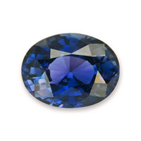 0.78 Ct. Purplish Blue Sapphire from Ceylon (Sri Lanka) Video