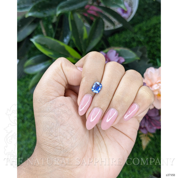 1.53 Ct. Blue Sapphire from Ceylon (Sri Lanka)