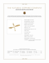 33.97 Ct. Yellow Sapphire Crystal from Ceylon (Sri Lanka) Scan Report