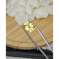12.19 Ct. Yellow Sapphire from Ceylon (Sri Lanka) Life Style