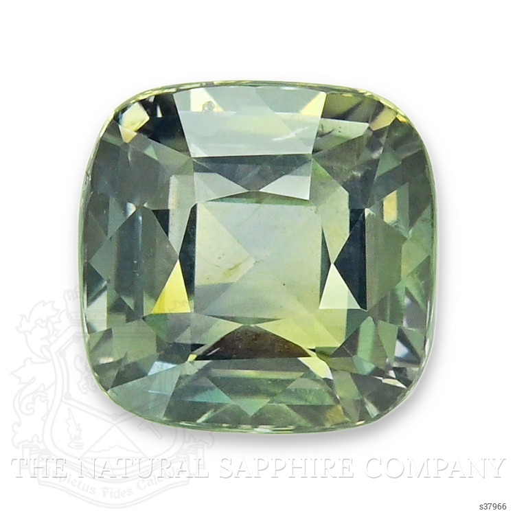 3.83 Ct. Yellowish Green Sapphire from Tanzania