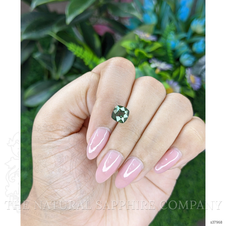 3.21 Ct. Green Sapphire from Tanzania