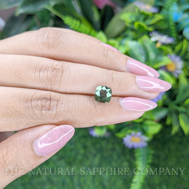 3.21 Ct. Green Sapphire from Tanzania