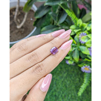 2.41 Ct. Pinkish Purple Sapphire from Tanzania Life Style