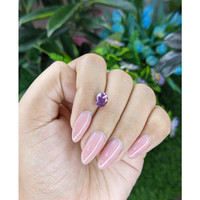2.02 Ct. Pinkish Purple Sapphire from Tanzania Life Style
