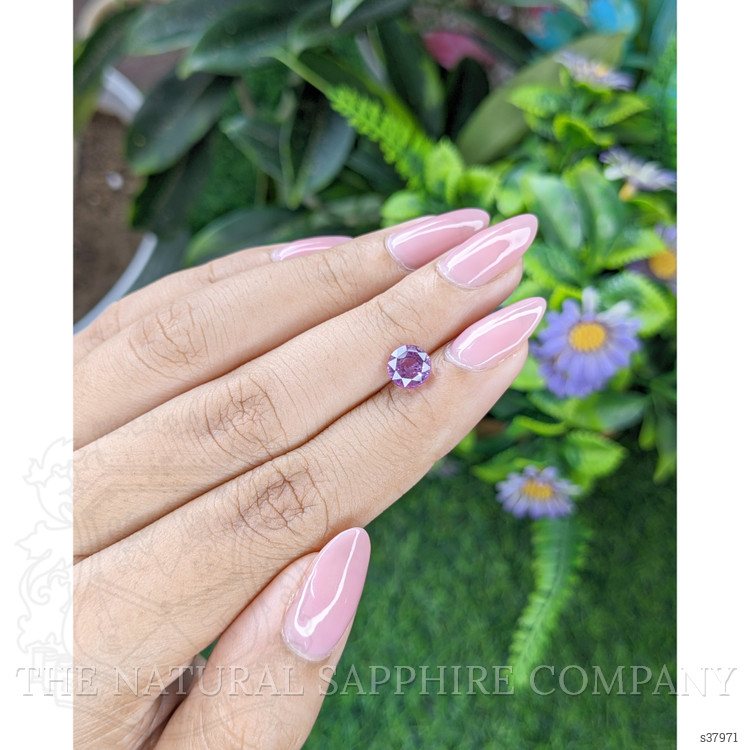 1.60 Ct. Pinkish Purple Sapphire from Tanzania