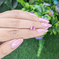 1.50 Ct. Pink Sapphire from Tanzania Life Style