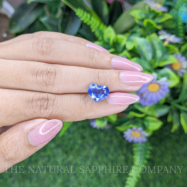 4.60 Ct. Blue Sapphire from Tanzania