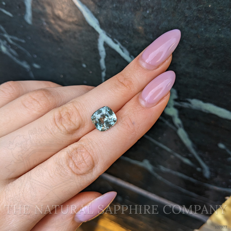 5.78 Ct. Green Sapphire from Madagascar