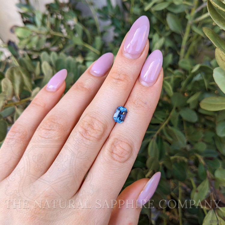 2.39 Ct. Blue Sapphire from Ceylon (Sri Lanka)