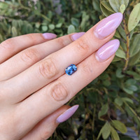 2.39 Ct. Blue Sapphire from Ceylon (Sri Lanka) Life Style