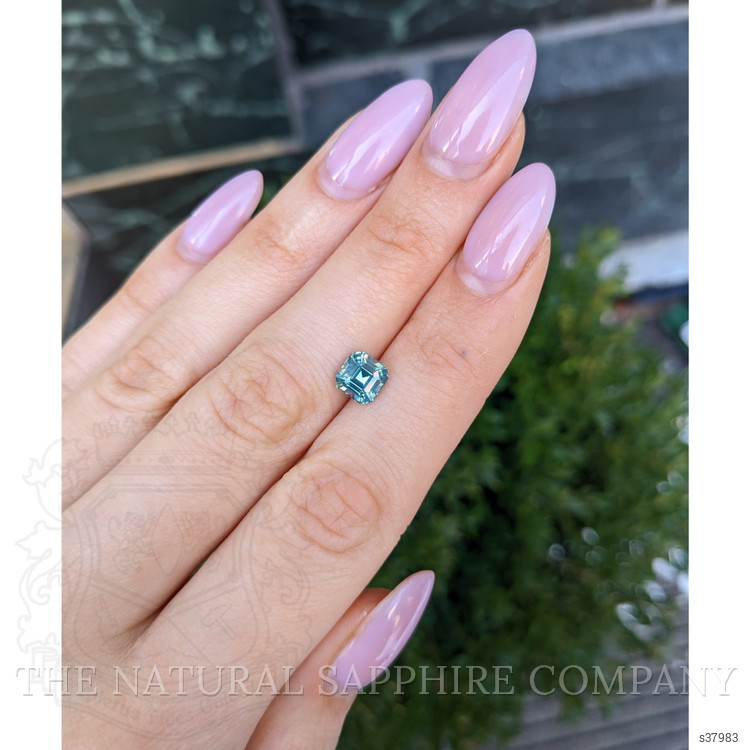 2.05 Ct. Bluish Green Sapphire from Madagascar