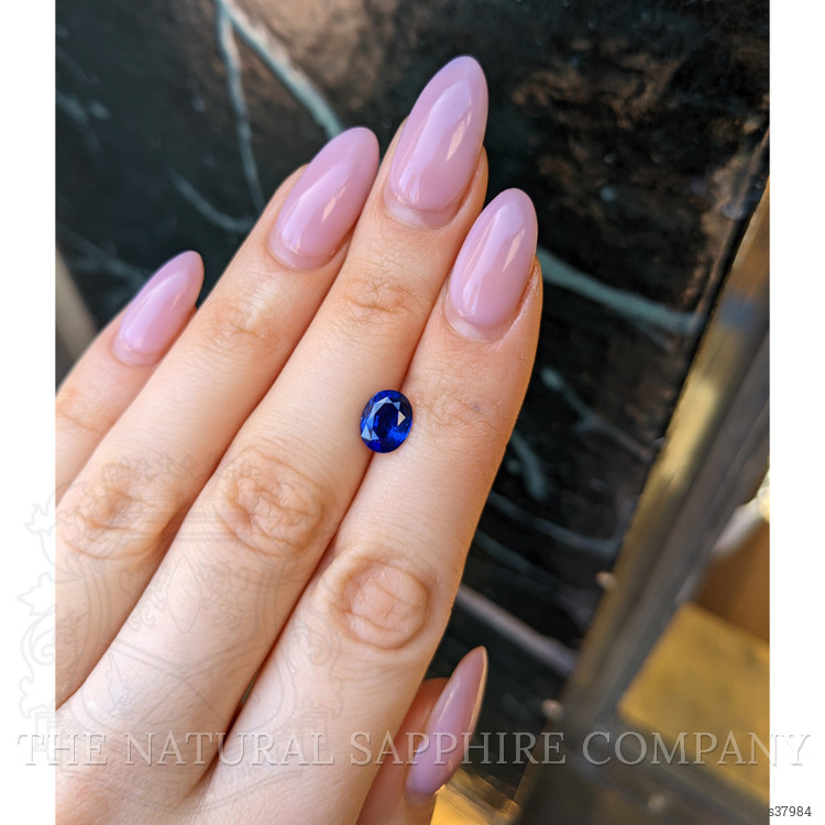 2.00 Ct. Blue Sapphire from Ceylon (Sri Lanka)