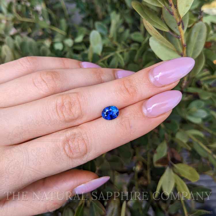 2.49 Ct. Blue Sapphire from Ceylon (Sri Lanka)