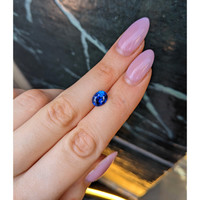 2.49 Ct. Blue Sapphire from Ceylon (Sri Lanka) Life Style