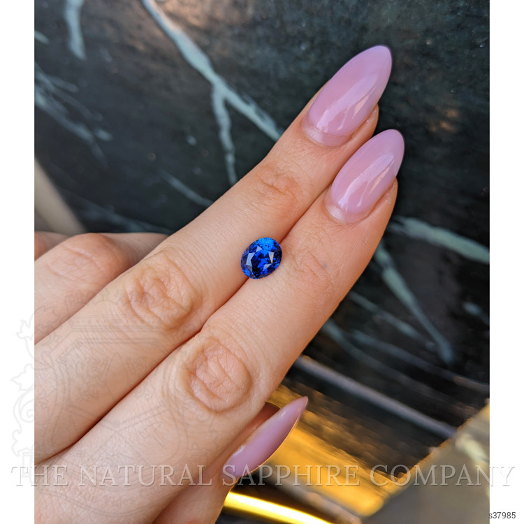 2.49 Ct. Blue Sapphire from Ceylon (Sri Lanka)