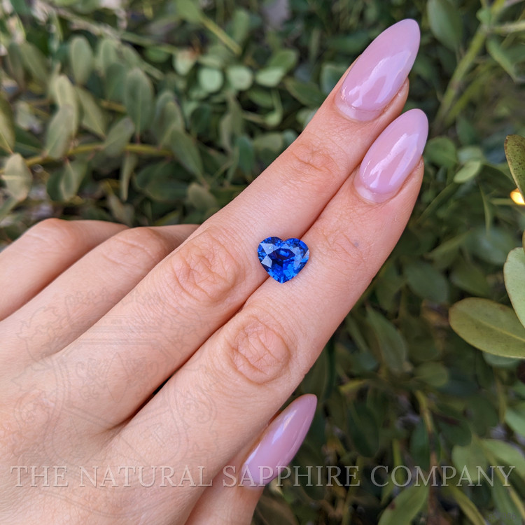 3.09 Ct. Blue Sapphire from Ceylon (Sri Lanka)