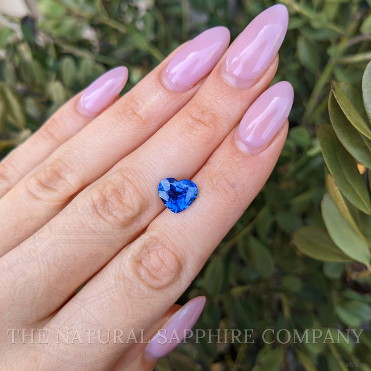 3.09 Ct. Blue Sapphire from Ceylon (Sri Lanka)