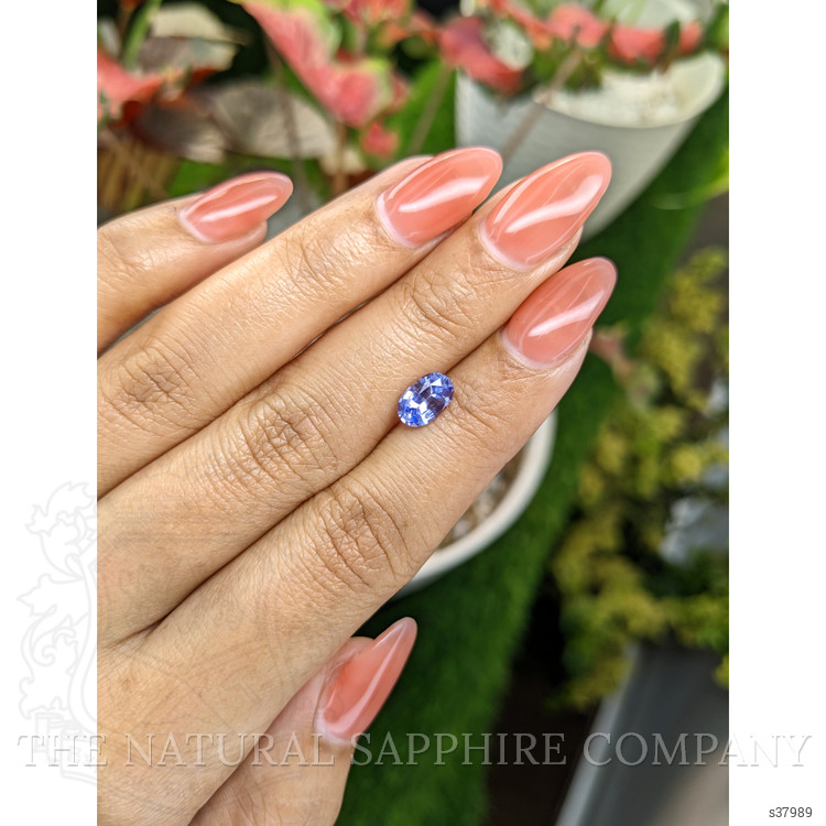1.28 Ct. Blue Sapphire from Ceylon (Sri Lanka)