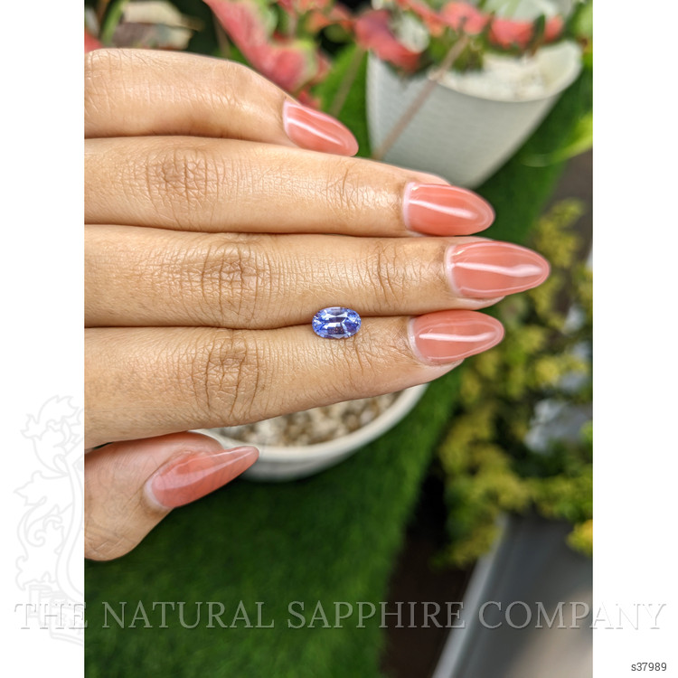 1.28 Ct. Blue Sapphire from Ceylon (Sri Lanka)
