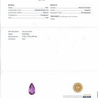 3.03 Ct. Pink Sapphire from Ceylon (Sri Lanka) Scan Report